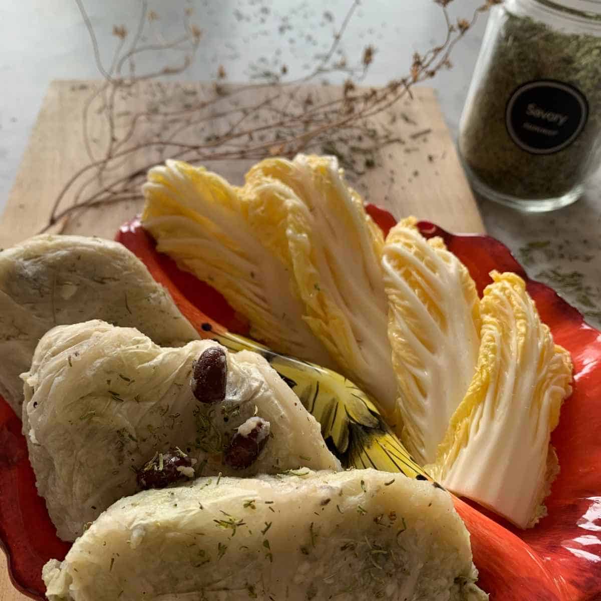 Pasuts Tolma – Lenten Tolma with Beans and Potatoes