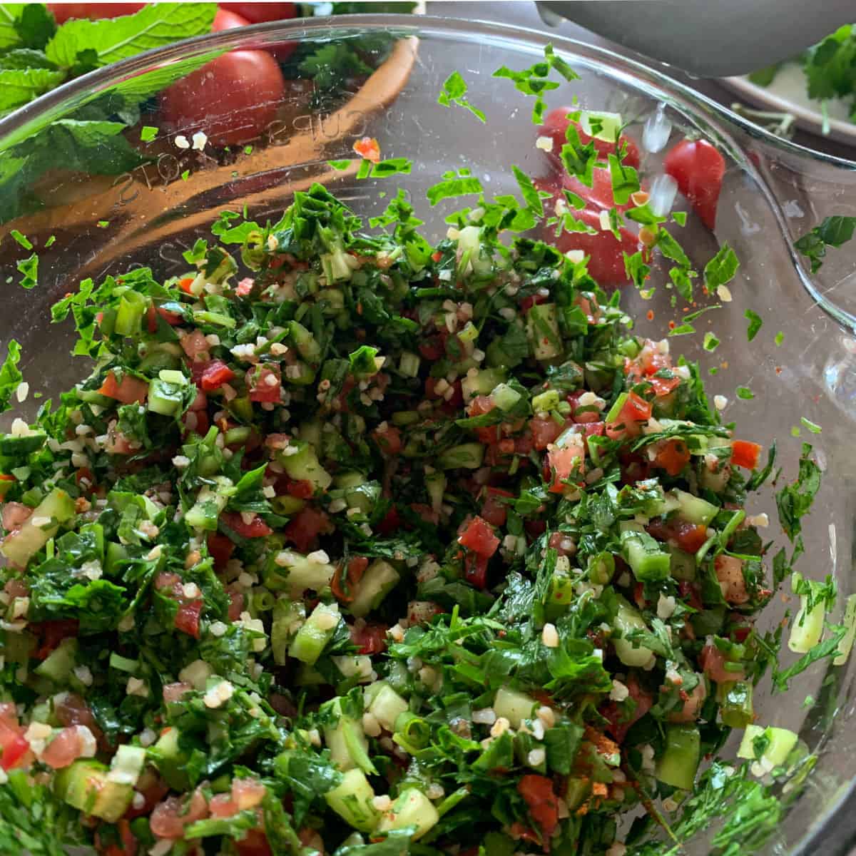Authentic Springy Tabbouleh 3