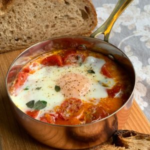 Baked Tomato and egg Shakshouka S12 6