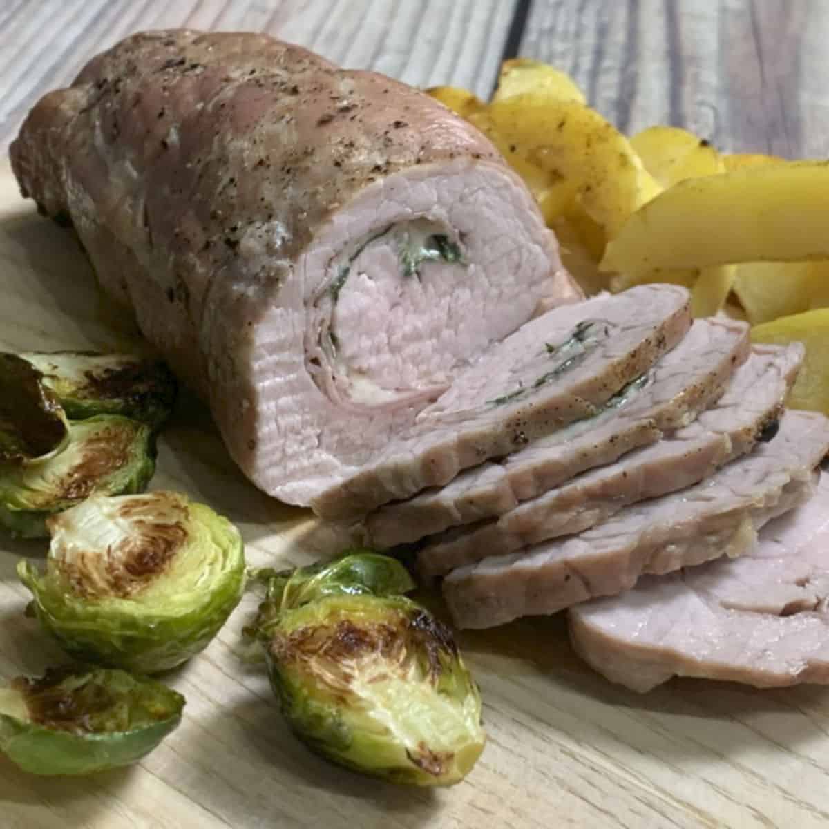 Rosa di Parma – Italian Stuffed Pork Tenderloin